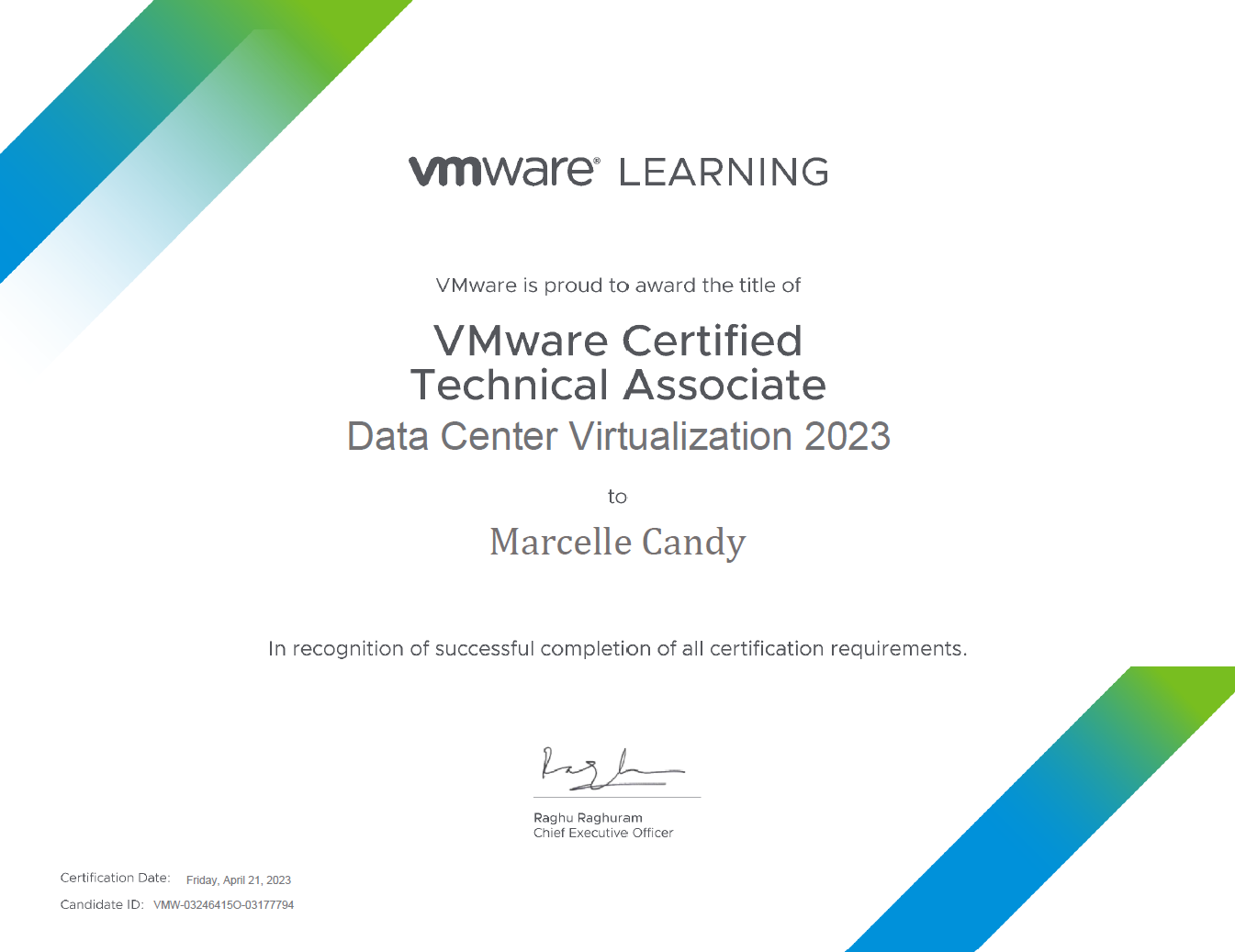 VMware Certified Technical Associate - Data Center Virtualization 2023